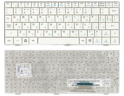 Клавиатура для ноутбука Asus EEE PC 2G (700), 4G (701), 900, 901 White, RU