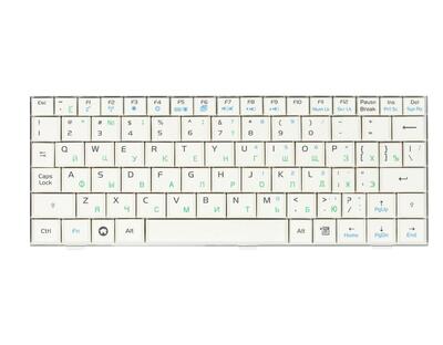 Клавиатура для ноутбука Asus EEE PC 2G (700), 4G (701), 900, 901 White, RU - фото 2