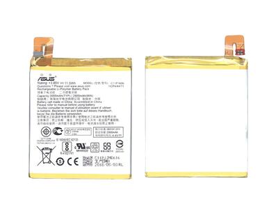 Аккумуляторная батарея для смартфона Asus C11P1606 ZenFone 3 Laser 3.85V Silver 2900mAh 11.17Wh