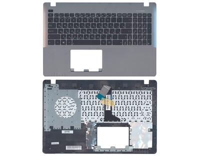 Клавиатура для ноутбука Asus (X550) Black, (Silver TopCase), RU