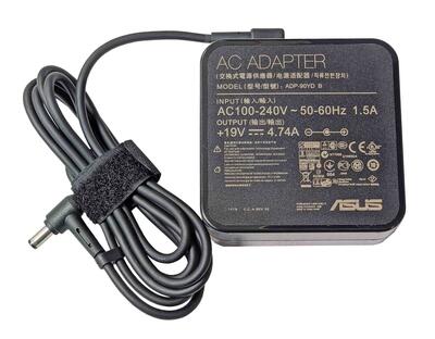 Блок питания для ноутбука Asus 19V 90W 5.5x2.5mm AS901905525FK OEM - фото 2