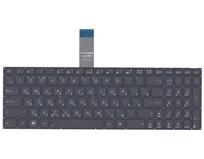 Клавиатура для ноутбука Asus A56, F552, K56, R501, R510, X501, X550, A550, F550, F552, K550, P550, R513, X552, A750, K750, X750 Black, (No Frame), RU (горизонтальный энтер) - фото 2