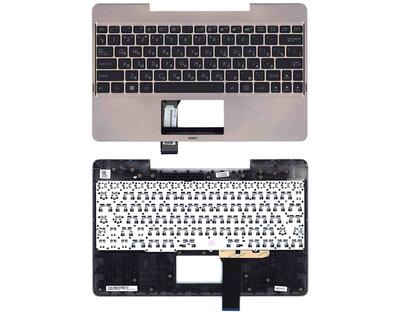 Клавиатура для ноутбука Asus Transformer Book (T100TA) Black, (Bronze TopCase), RU