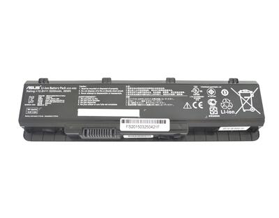 Аккумуляторная батарея для ноутбука Asus A32-N55 10.8V Black 5200mAh Orig - фото 4