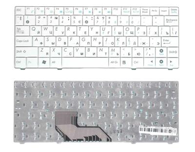 Клавиатура для ноутбука Asus (T91MT) White, RU