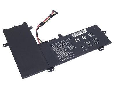 Аккумуляторная батарея для ноутбука Asus C21N1504 E205SA 7.6V Black 5000mAh OEM