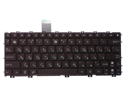 Клавиатура для ноутбука Asus EEE PC 1011, 1015, 1016, 1018, 1025, X101 Brown, (No Frame) RU - фото 2