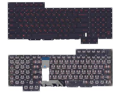 Клавиатура для ноутбука Asus (GX700) Black, (No Frame) RU