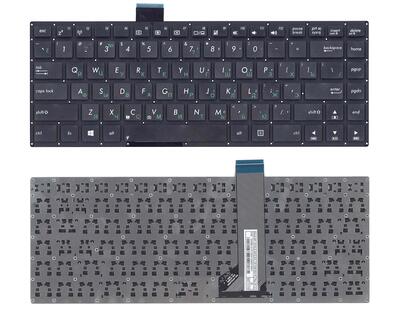 Клавиатура для ноутбука Asus VivoBook (S400CA, S451, S401) Black, (No Frame), RU