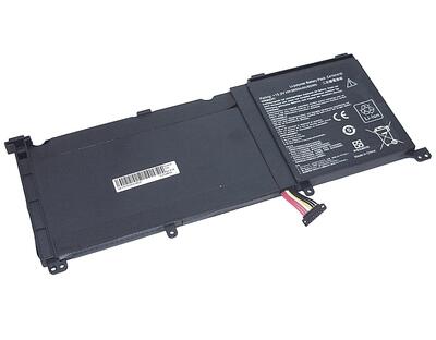 Аккумуляторная батарея для ноутбука Asus C41N1416 ZenBook Pro UX501VW 15.2V Black 3950mAh OEM