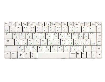 Клавиатура для ноутбука Asus (W5, W6, W7) White, RU - фото 2