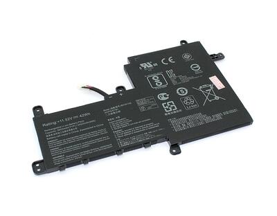 Аккумуляторная батарея для ноутбука Asus B31N1729 VivoBook S15 S530UA 11.52V Black 3653mAh OEM