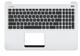 Клавиатура для ноутбука Asus (K501L) Black, с подсветкой (Light), (Silver TopCase), RU - фото 2, миниатюра