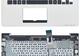 Клавиатура для ноутбука Asus VivoBook (S300LA) Black, (Silver TopCase), RU