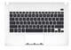 Клавиатура для ноутбука Asus (X301A) Black, (White TopCase), RU - фото 2, миниатюра