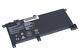 Аккумуляторная батарея для ноутбука Asus C21N1508 X456 7.6V Black 5000mAh OEM