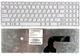 Клавиатура для ноутбука Asus K52 K53 G73 A52 G60 White, (White Frame) RU