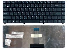 Купить Клавиатура для ноутбука Asus (UL20, UL20A, UL20FT) Black, (Silver Frame) RU