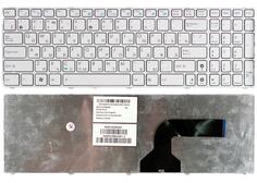 Купить Клавиатура для ноутбука Asus K52 K53 G73 A52 G60 White, (White Frame) RU